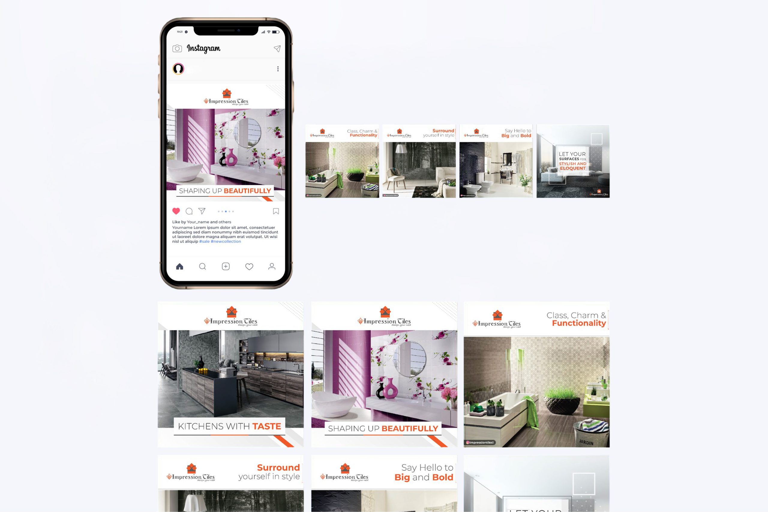 Impression Tiles Social Media Post
